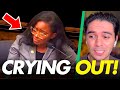 Jasmine Crockett BREAKS DOWN SCREAMING as Protesters get EXPOSED!
