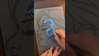 🐉Dragon facepaint step by step #facepaint