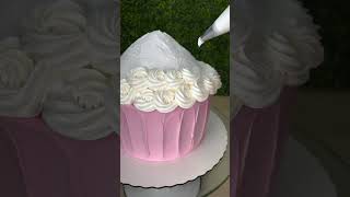CUPCAKE-SHAPED CAKE #confectionery #beginnerconfectioner #recipes