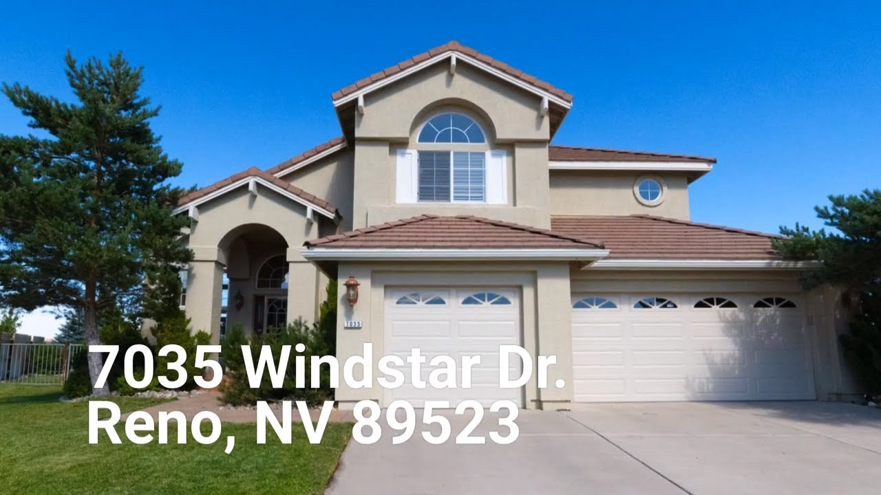 7035 Windstar Dr Reno, NV 89523 Nevada Homes for Sale YouTube