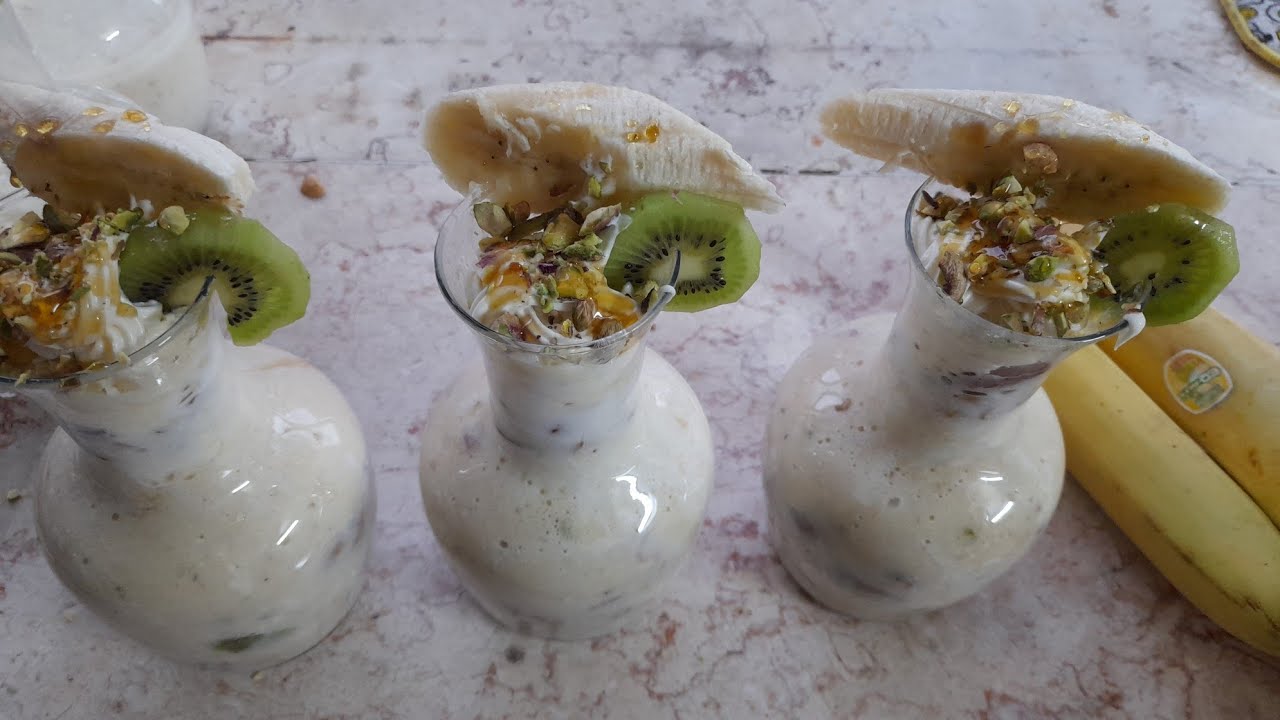 كوكتيل بالقشطة والعسل فاخر يضاهي المطاعم