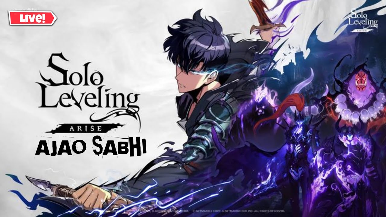 🔴 LIVE | Solo Leveling: ARISE 🔥 Chapter 7 & 8 Completed | Epic Boss Fights