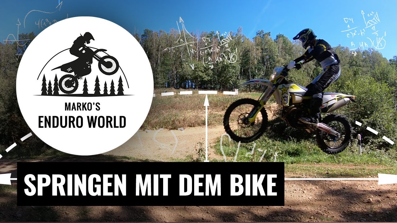 Springen mit dem MX Motorrad lernen | #4 | Marko's Enduro World