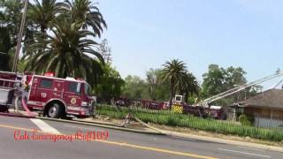 2nd Alarm Pre Arrival: Working Commercial Structure Fire - SFD, SMFD, & SPD Responding & On Scene