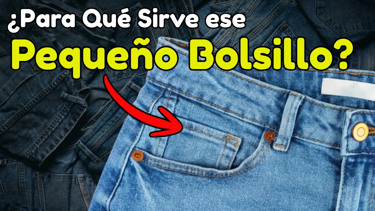 ¿Por qué los JEANS Tienen este Pequeño Bolsillo?