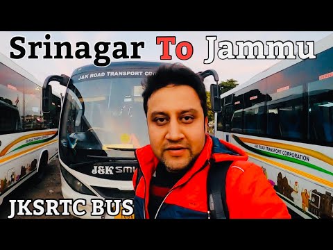 Srinagar to Jammu Bus Journey | Srinagar to Delhi - EP 05 | JKSRTC Bus journey from Kashmir