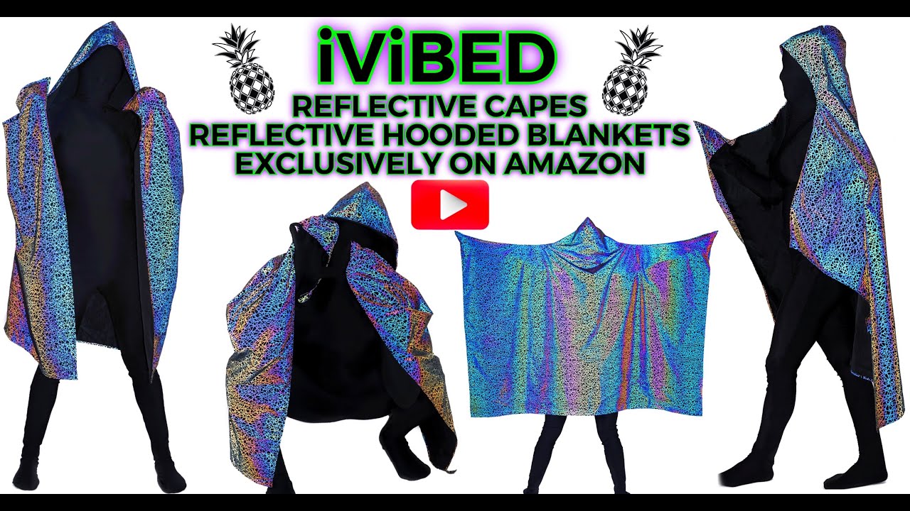 Reflective Capes Rave Reflective Capes Reflective Cloaks Reflective Bandanas - 2020 HOT NEW ...