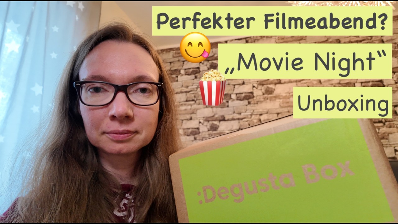 Degusta Box Februar 2026 Unboxing INHALT - Movie Night Box - Perfekter Filmeabend?