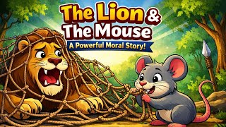 The Lion and the Mouse | A Powerful Moral Story About Kindness