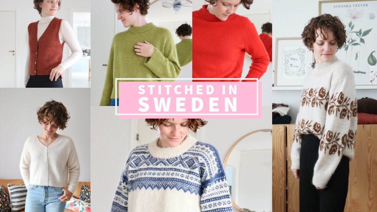 Everything I knit in 2025 | Try ons | My favorite makes of the year | Stitched in Sweden