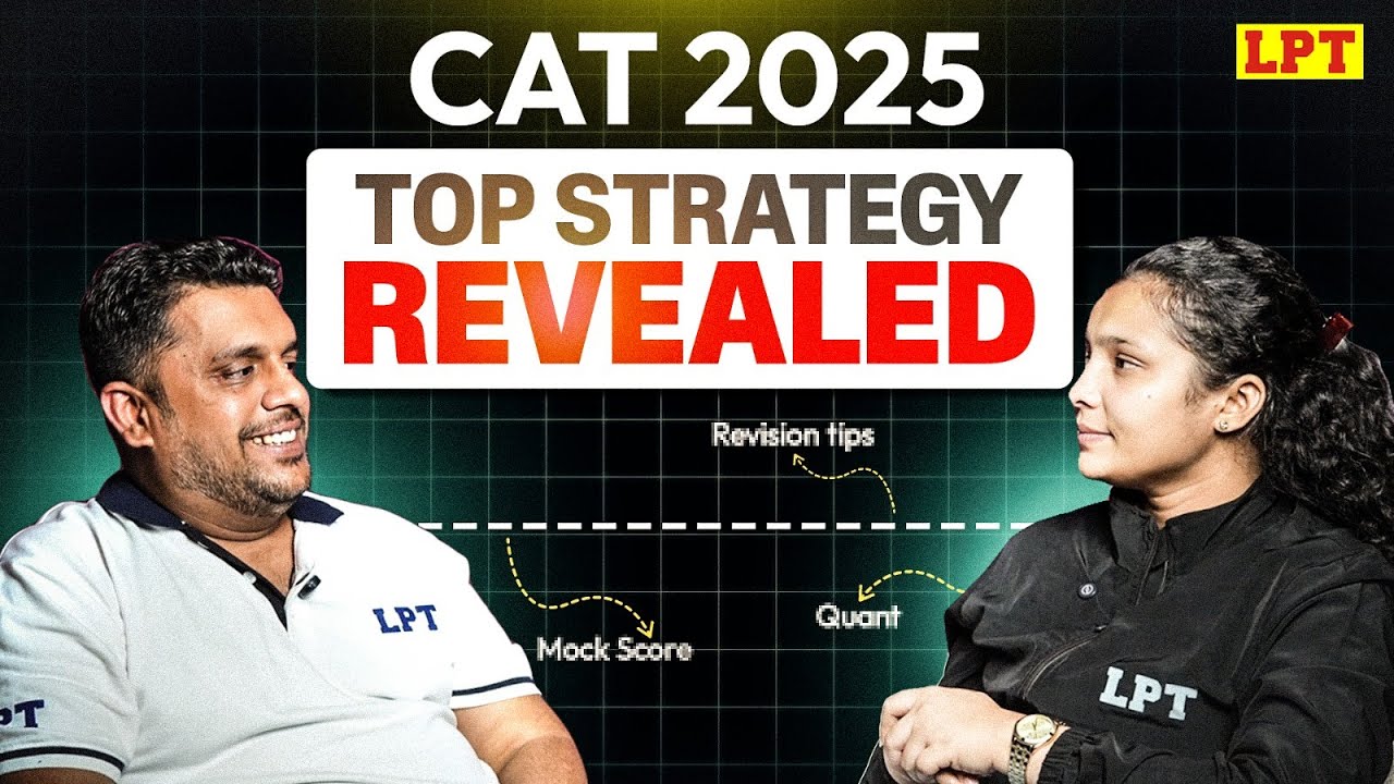 Strategy for CAT 2025 Exam | How to Crack CAT Exam in Last 4 Months ...