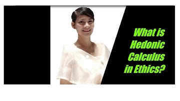 Special Topic (Episode 2) Hedonic Calculus