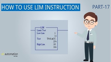 PLC PROGRAMMING PART 17| LIM (LIMIT TEST) INSTRUCTION | TIMER EXAMPLE USING COMPARE INSTRUCTION