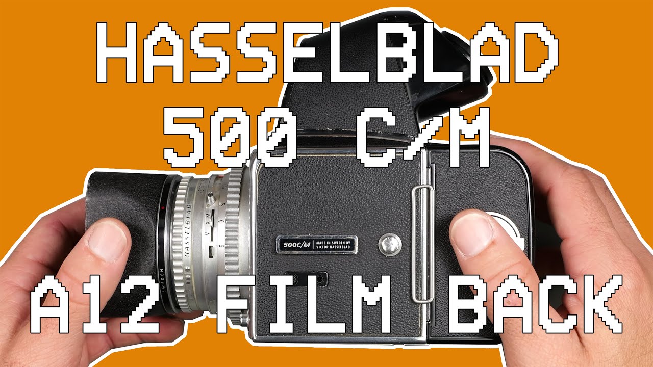 How to Load: Hasselblad 500 C/M A12 120 Film Back - YouTube