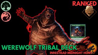 Werevolves are BACK | Gruul Werewolf Deck | Innistrad Midnight Hunt | MTG Arena historic ranked