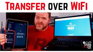 Copy files over WiFi (FREE) | iPad/iPhone & PC/Mac