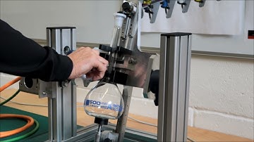 Tabletop Volumetric Flask Shaker Load Unload Operation