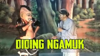 Setan Gaul, Diding Ngamuk Sampe Sampe Tiang Listrik Di Jotos, Sandiwara Darma Saputra