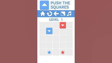 Push the Squares Walkthrough Level 1 answers