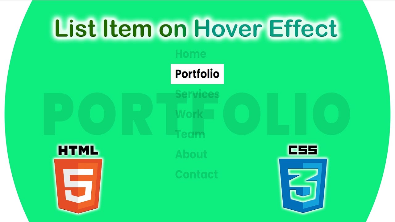 Create Awesome-Looking List Item With Hover Effect || Only HTML & CSS ...