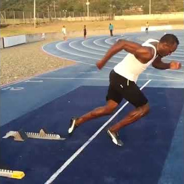 USAIN BOLT STARTING TECHNIQUE!