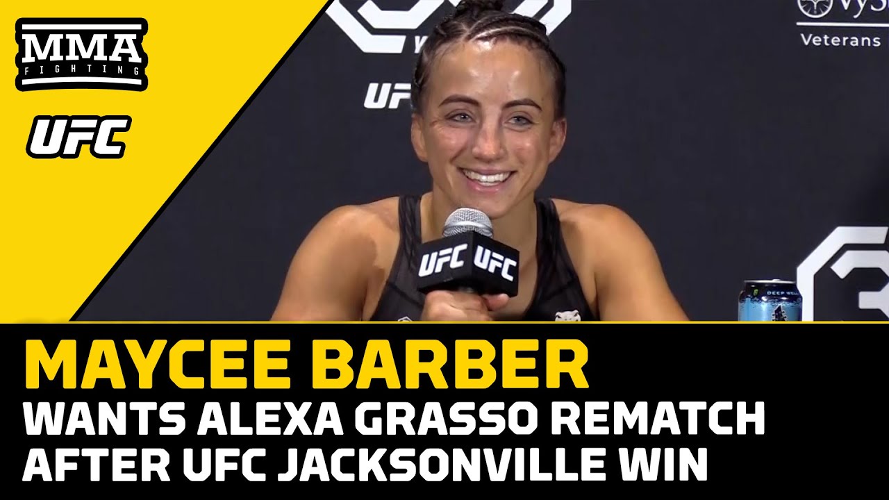 Maycee Barber Wants Alexa Grasso Rematch After UFC Jacksonville Win