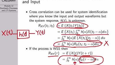 Probability Lecture 12: Stochastic Processes and LTI Systems