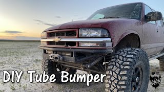 Simple Winch Bumper, Ultimate chevy S10 Rock Lander DIY tube bumper