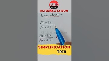 Easy Simplification Trick | Simplify Rationalization | TNPSC Maths Shortcuts #shorts #aptitude