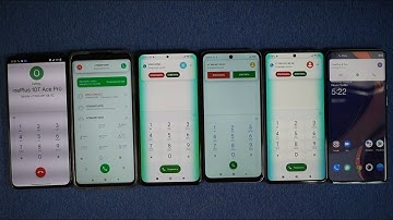 SIX INCOMING CALLS ONEPLUS 10T ACE PRO & 8 PRO VS XIAOMI POCO X3 PRO & REDMI 10 2022 & BLACK SHARK 5