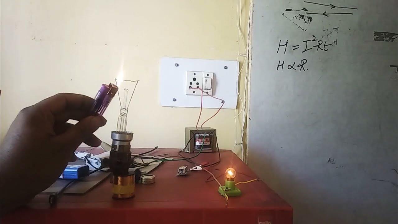 Joule heating experiment YouTube