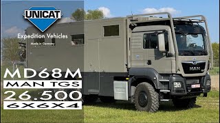 UNICAT Expedition Vehicle MD68M MAN TGS 26.500