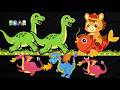 High-Contrast Dinosaur Animals for Instant Focus ⚓🦕| Active Sensory Kids
