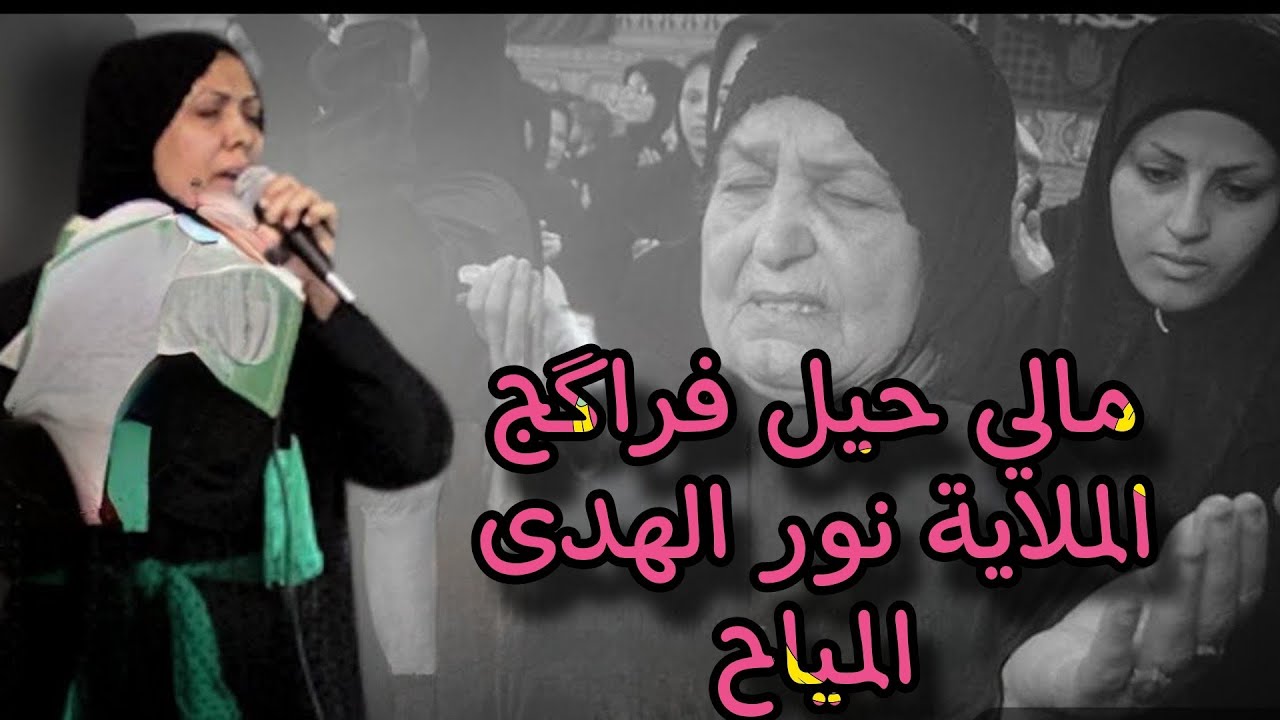 لا يمة لا مالي حيل فراكج 💔 ملاية نور الهدى المياح