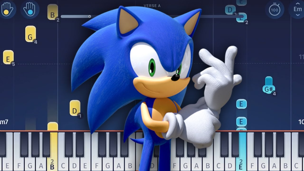 Green Hill Zone Piano Tutorial - Sonic the Hedgehog