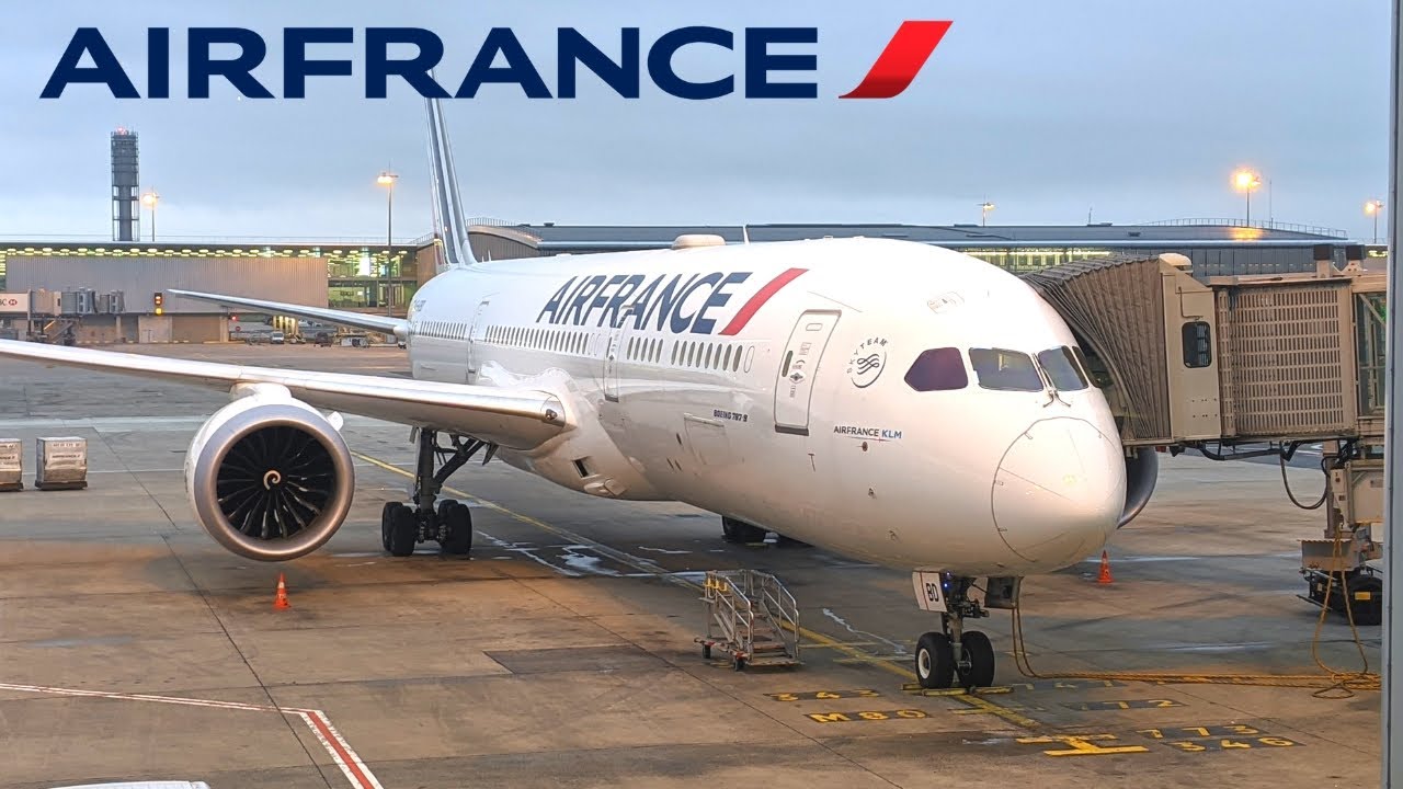 AIR FRANCE BOEING 787-9 (ECONOMY) | Paris - Taipei