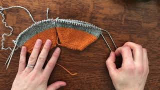 Toe up socks - Two at a time!