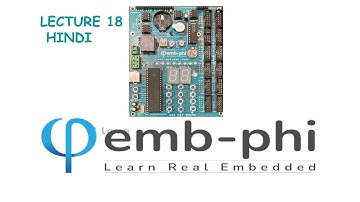 Lecture 18 | How to create pattern 1 with LEDs in Hindi | Learn Real Embedded with EMB-PHI.