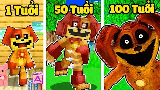 Hachi 24 Giờ Hóa Thành Dogday Siêu Đáng Sợ Trong Minecraft