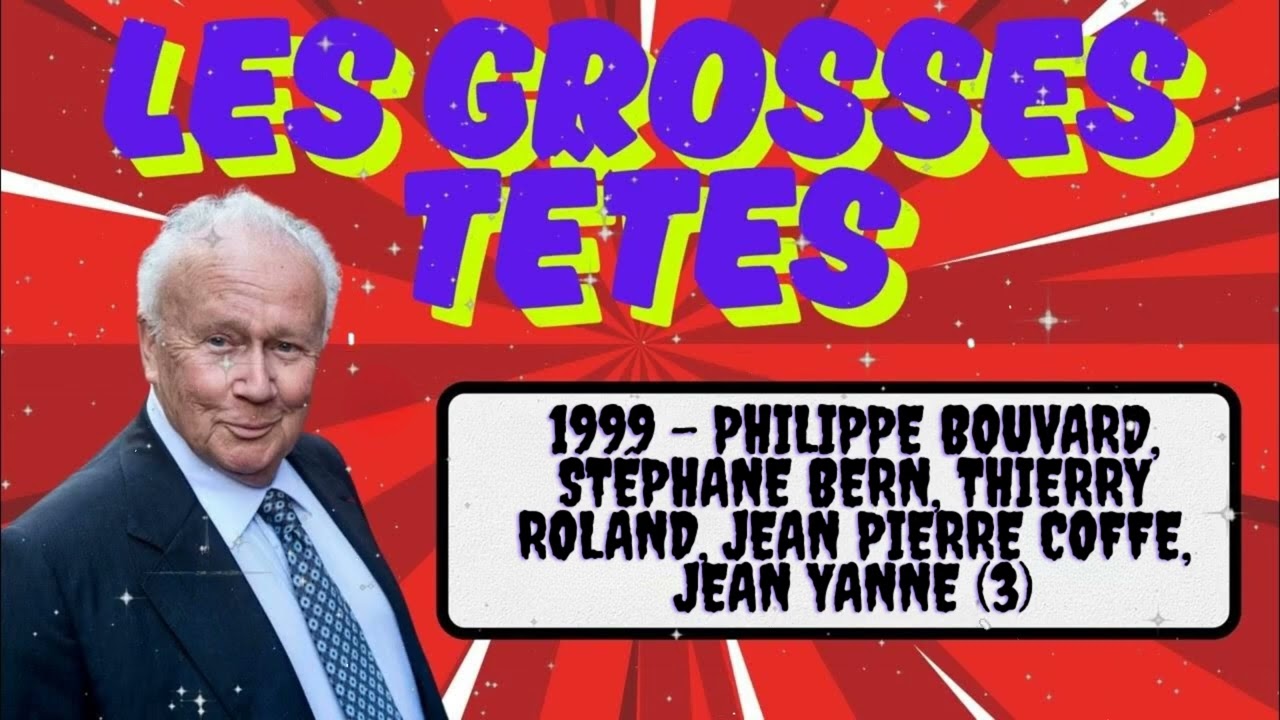 1999 - Philippe Bouvard, Stéphane Bern, Thierry Roland, Jean Pierre Coffe, Jean Yanne (3)