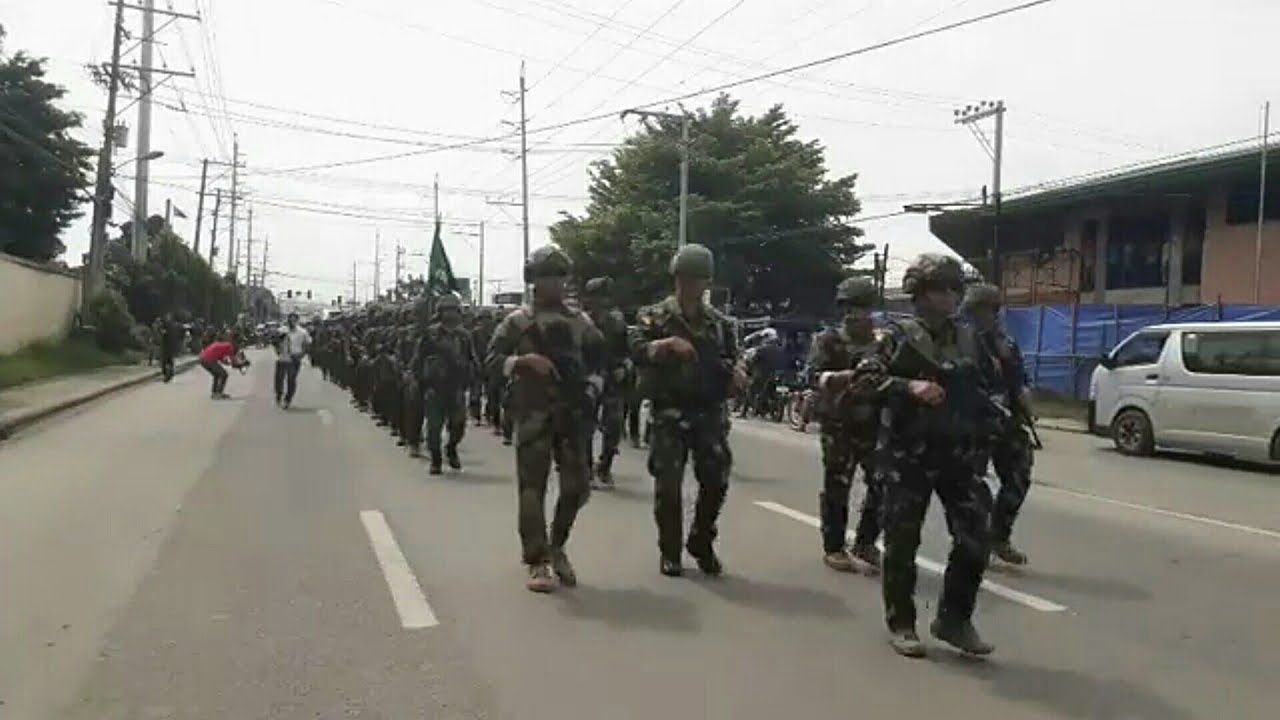 Scout Ranger Maraw 2nd Scout Ranger Batallion homecoming parade after Marawi mission has ...