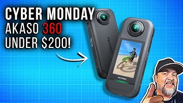 CYBER MONDAY MUST HAVE - Akaso 360 Camera!