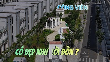 CÔNG VIÊN T&T VÀ MỘT SỐ DÃY NHÀ ĐÃ BÀN GIAO - DỰ ÁN T&T LONG HẬU