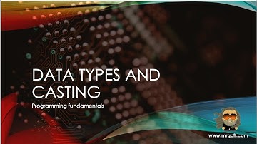 OCR GCSE Computer Science with Mr Goff: 35. Data types and casting