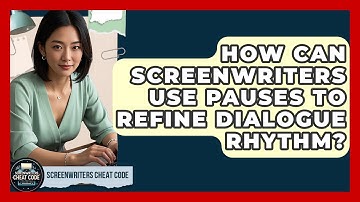 How Can Screenwriters Use Pauses To Refine Dialogue Rhythm? - Screenwriter