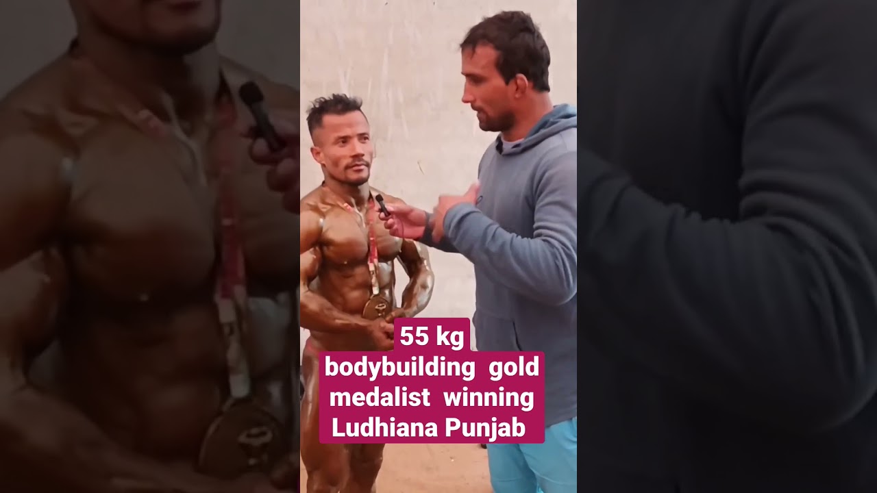 bodybuilder interview 55 kg good medal winner India 