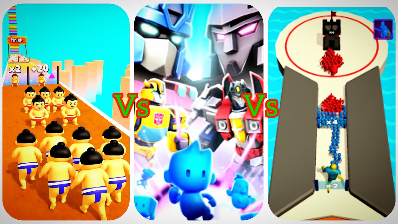 2026 new Top 3 Game comparison / Control vs Mob spawn vs Ron Master