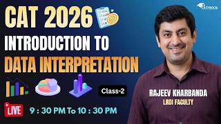 CAT 2026 | Introduction to Data Interpretation | Class 2 | LRDI | Rajeev Kharbanda | CatMock