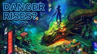 The Chained Dragon Sleeps · 60-Track Dark Cyberpunk JRPG Lo-Fi for Coding