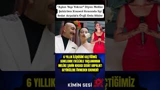 Aşkin Yaşi Yoktur Di̇yen Meli̇ke Şahi̇nden Konseri̇ Siradinda Eşi̇ Sedat Arpalika Övgü Dolu Sözler